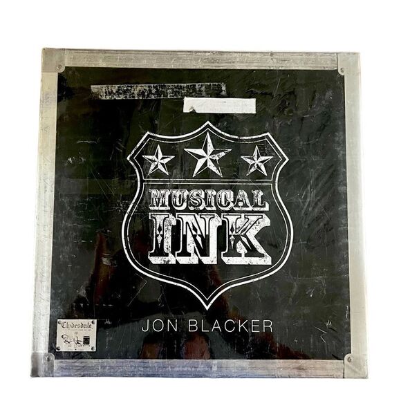 Musical Ink by Jon Blacker 2013 Hardcover Tattoo Images Musicians New - Picture 1 of 2